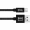 Data кабел IMAK USB / USB-C QC3.0 2A 1M Черен(IMAK-01-b) KA Digital