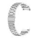 Метална верижка Ka Digital, Съвместима с Samsung Galaxy Watch 4 Classic 46 мм / 42 мм и Samsung Galaxy Watch 4 44 мм / 40 мм, Сребрист