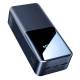 Външна батерия JOYROOM, 30000 mAh, 22,5W, Power Delivery, Quick Charge, 2хUSB/USB-C, LED дисплей, JR-QP193, Черна
