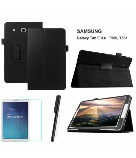 Калъф за таблет Samsung Galaxy TAB E 9.6инча T560 | T561 +протектор+стилус(SM-T560b) KA Digital