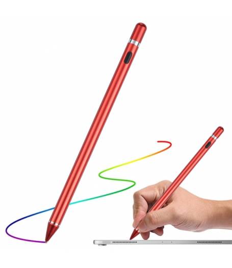 Писалка стилус KaDigital Premium Active Stylus Pen за таблет и телефон, Червен(cp-ASP-B) KA Digital
