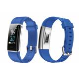 Фитнес гривна Smart Bracelet ID130 Plus Color, Heart Rate monitor, Multi-sport, Фитнес монитор, Крачки, Калории, Синя