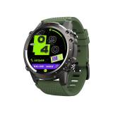 Военен часовник KA DIGITAL DM52 ,Bluetooth обаждане, 1.45” Ultra Smooth Touch HD LCD, AI гласов асистент, 100+ спортни режима, Здравен монитор, Висока автономия, Army green