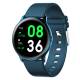 Смарт Часовник KA Digital® KW19, Пулс,Кръвно налягане, Kрачки, Разстояние, Bluetooth, Синьо-зелен